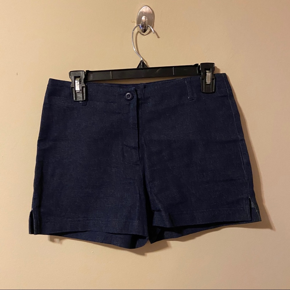 Vintage blue mid rise shorts size 5
